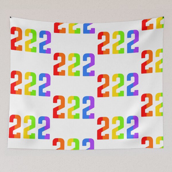 Item preview, rainbow angel number 222 designed and sold by notastranger.