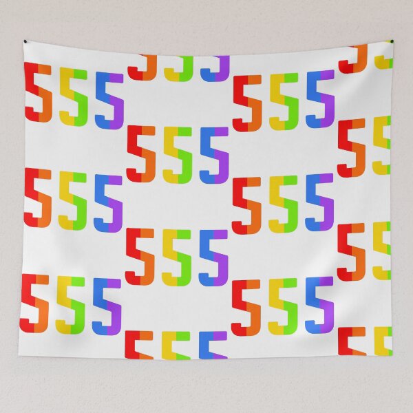 Item preview, rainbow angel number 555 designed and sold by notastranger.