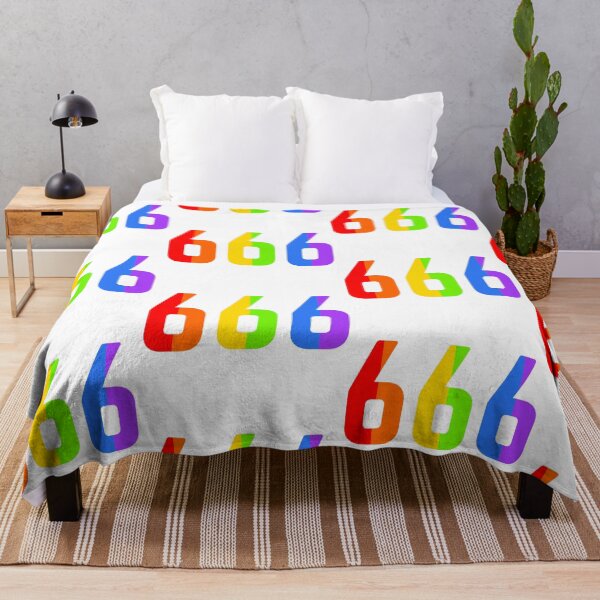 Item preview, rainbow angel number 666 designed and sold by notastranger.