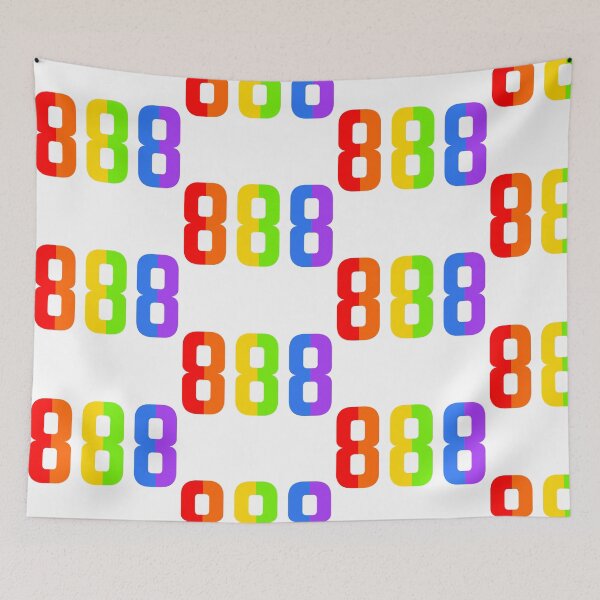 Item preview, rainbow angel number 888 designed and sold by notastranger.