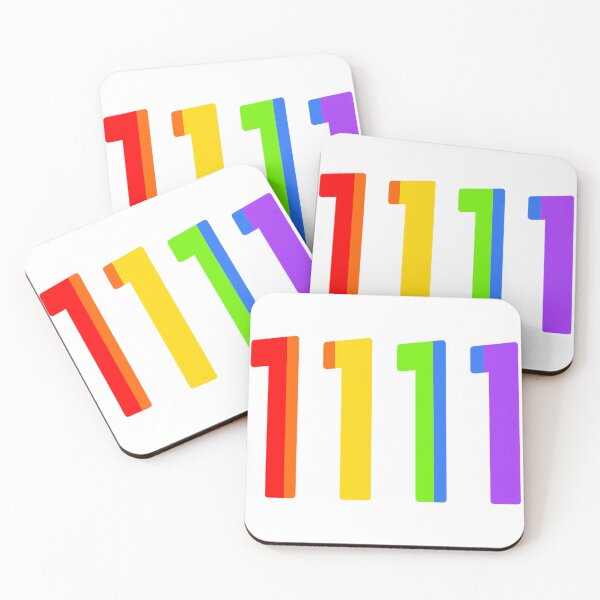 Item preview, rainbow angel number 1111 designed and sold by notastranger.