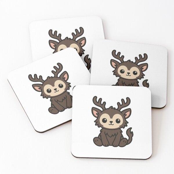 Item preview, Cute Kawaii Wendigo – Adorable Mythical Creature Design designed and sold by MetalMerch.