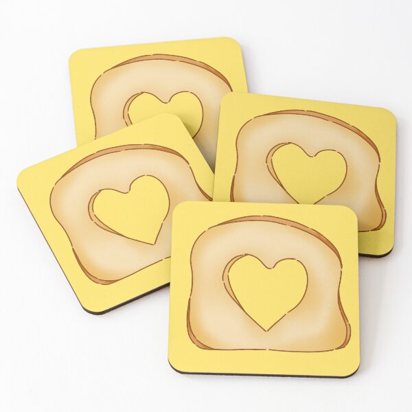 Item preview, Heart Toast designed and sold by MetichaiTH.
