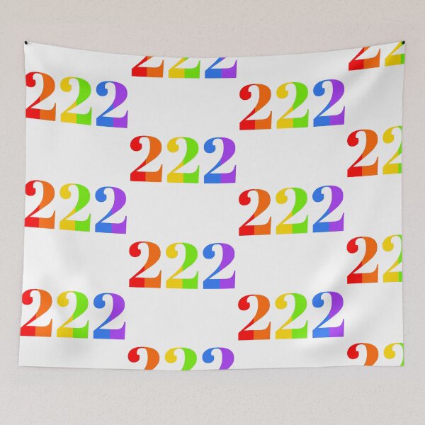 Item preview, rainbow angel number 222 designed and sold by notastranger.