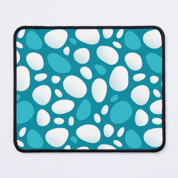Item preview, Modern Teal Pebble Stone Pattern designed and sold by Moisky Patterns.