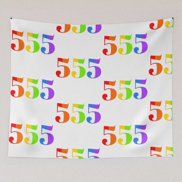 Item preview, rainbow angel number 555 designed and sold by notastranger.