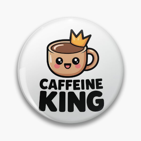 Item preview, Caffine King designed and sold by CHILLIN-Shop.