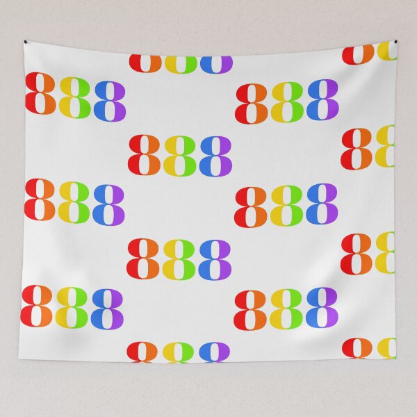 Item preview, rainbow angel number 888 designed and sold by notastranger.