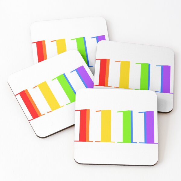 Item preview, rainbow angel number 1111 designed and sold by notastranger.