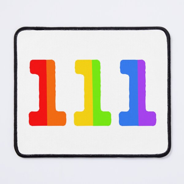 Item preview, rainbow angel number 111 designed and sold by notastranger.