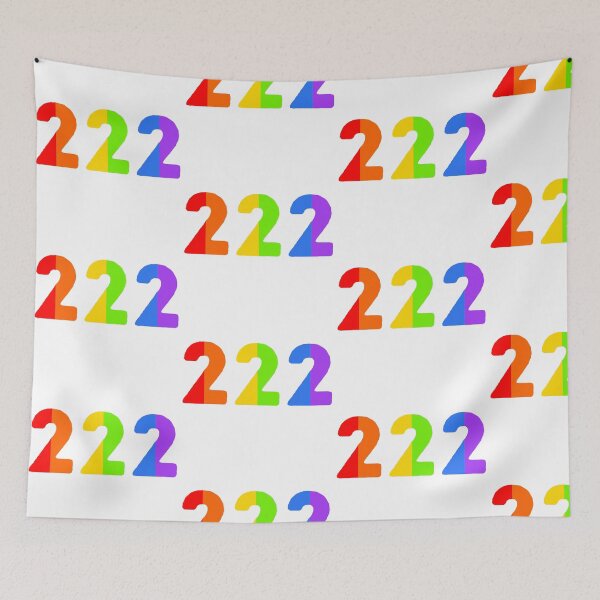 Item preview, rainbow angel number 222 designed and sold by notastranger.