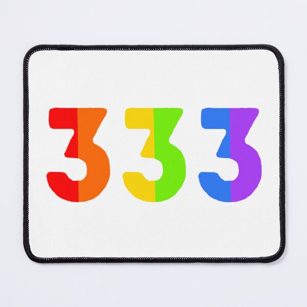 Item preview, rainbow angel number 333 designed and sold by notastranger.