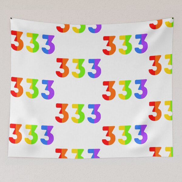 Item preview, rainbow angel number 333 designed and sold by notastranger.