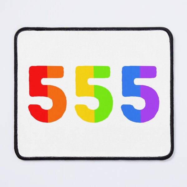 Item preview, rainbow angel number 555 designed and sold by notastranger.