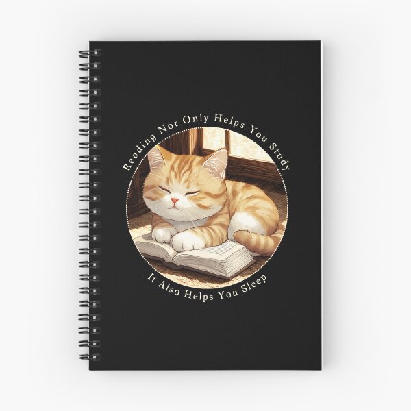 Item preview, Sleepy Cat, Study Cat designed and sold by Sleepy Cat Design.