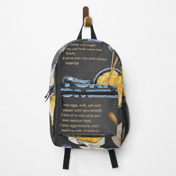 Item preview, Korean Tornado Omelette Recipe Chalkboard Kitchen Poster designed and sold by TuncGK.