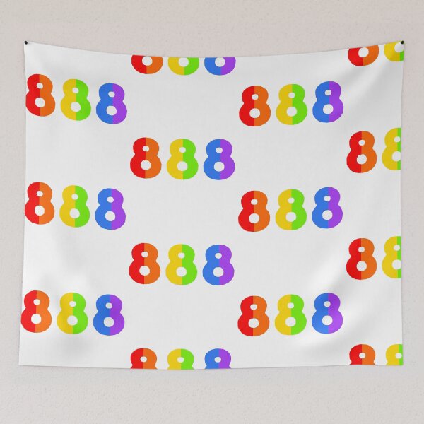 Item preview, rainbow angel number 888 designed and sold by notastranger.