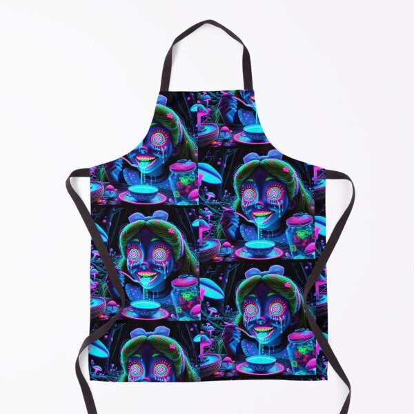 Item preview, Neon Blacklight Trippy Psychedelic Wonderland designed and sold by FestDrip.