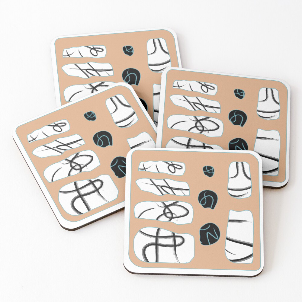 Item preview, Coasters (Set of 4) designed and sold by Roco47.