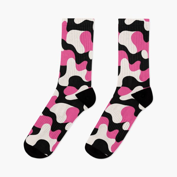 Item preview, Groovy Pink and Black Abstract Pattern designed and sold by Prismatect.