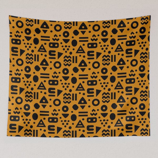 Item preview, Minimal Tribal Geometric Pattern designed and sold by Moisky Patterns.