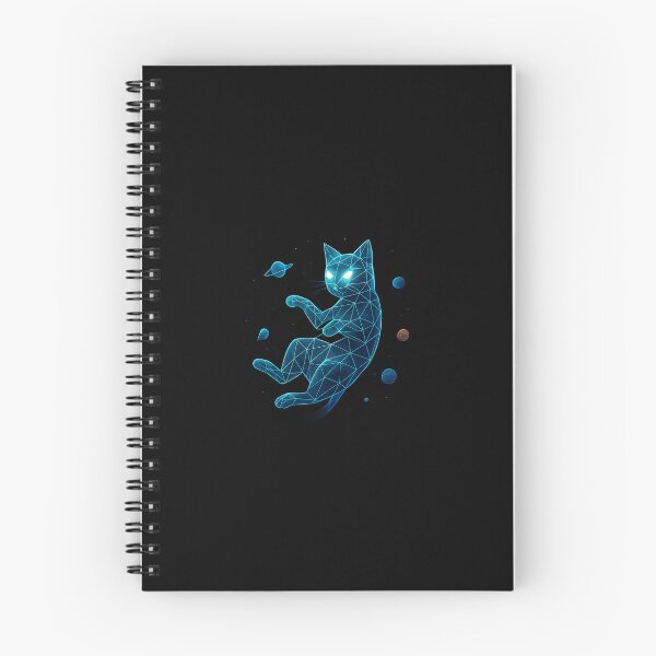 Item preview, Copy of Celestial Geometry Cat – Glowing Wireframe Feline in Space designed and sold by Striklet.