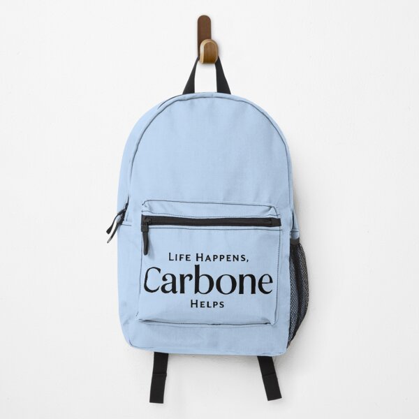 Item preview, Life Happens Carbone Helps – Bold Serif Typography designed and sold by pick-o-print.