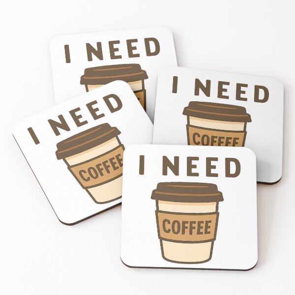 Item preview, I Need Coffee designed and sold by CHILLIN-Shop.
