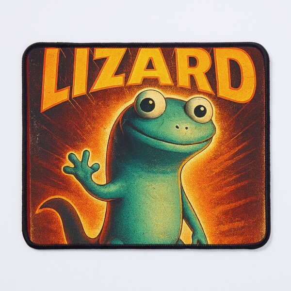 Item preview, Retro Futuristic Horror Lizard | Lizard Poster | Lizard Meme | Lizard Retro Design | Lizard Vintage | Lizard Sci-Fi | Lizard Creature | Lizard Illustration designed and sold by Patternomania.