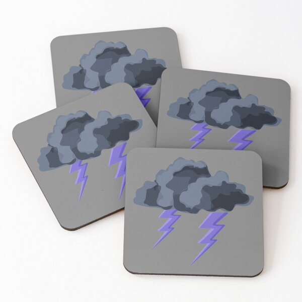 Item preview, Electric Violet Storm with Dark Clouds designed and sold by Bambooartist.
