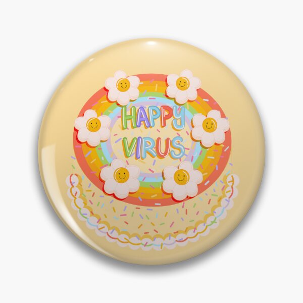 Item preview, Dokyeom Solo Cake (Happy Virus, Small Flower w/ background, Sprinkle) designed and sold by Maya's intrest.