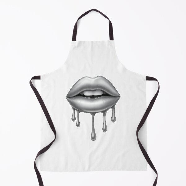 Item preview, Silver Lips Dripping designed and sold by MarisoArt.