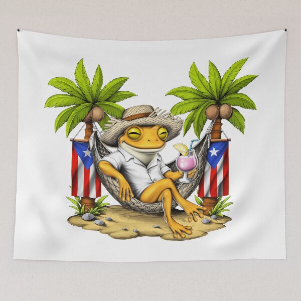 Item preview, Puerto Rican Coqui Frog designed and sold by underheaven.