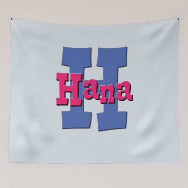 Item preview, H is for Hana, Girl's/Woman's Name and Initial  designed and sold by CharlottePlaceArt.