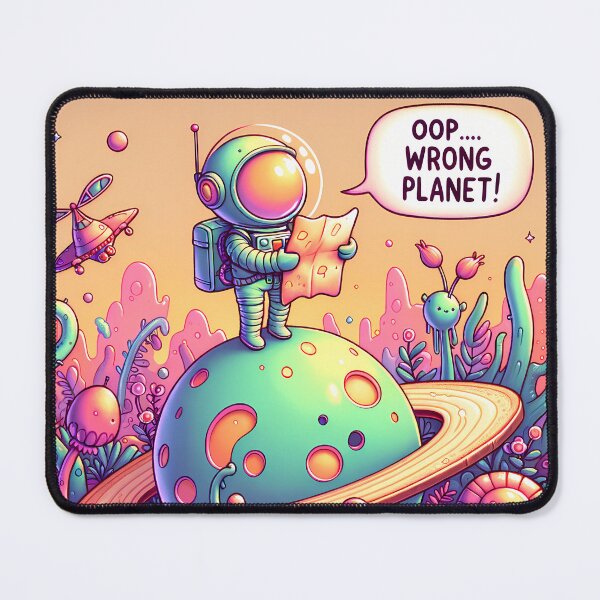 Item preview, Oops... Wrong Planet! designed and sold by rendigart.