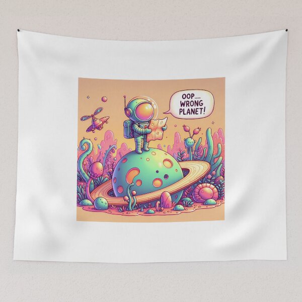 Item preview, Oops... Wrong Planet! designed and sold by rendigart.