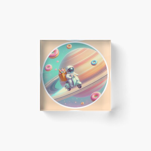 Item preview, Saturn’s Donut Delivery designed and sold by rendigart.