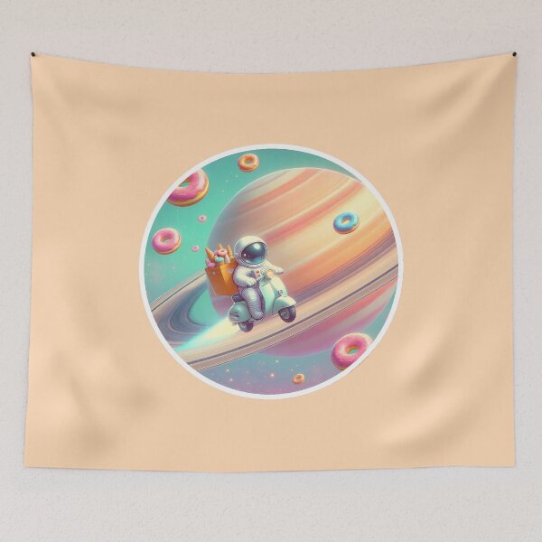 Item preview, Saturn’s Donut Delivery designed and sold by rendigart.