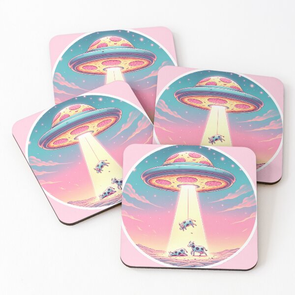 Item preview, Pizza UFO Invasion designed and sold by rendigart.