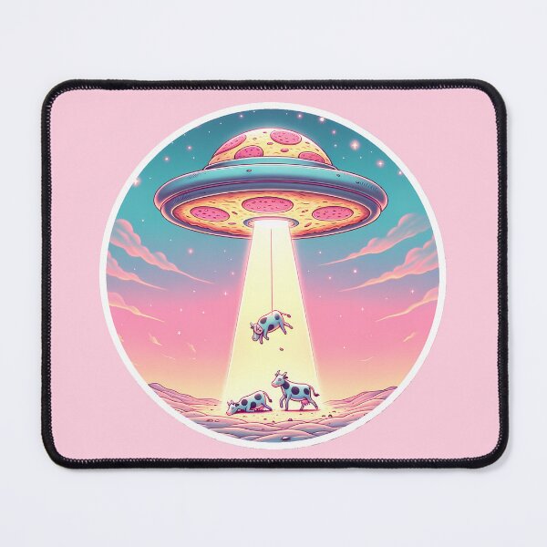 Item preview, Pizza UFO Invasion designed and sold by rendigart.