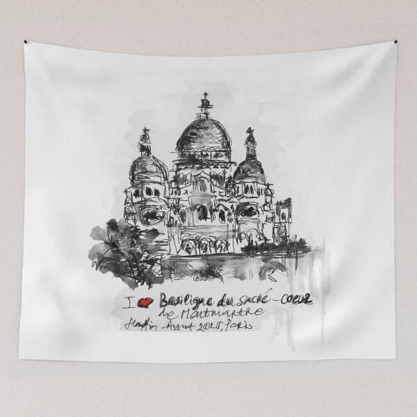 Item preview, I love Basilique du sacre  Coeur  designed and sold by sladjana.