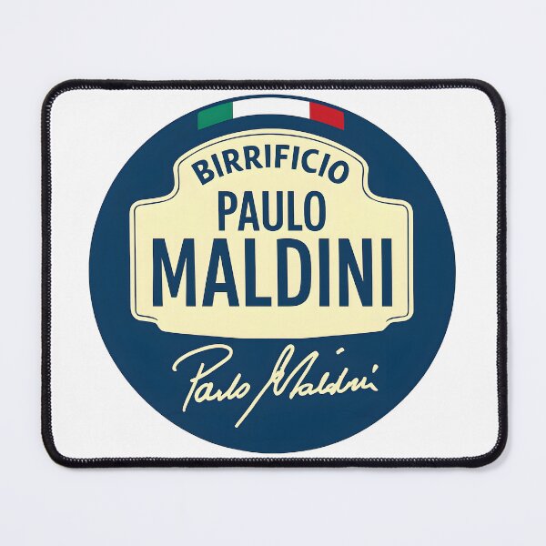 Item preview, Paulo Maldini Italian Beer Parody Sticker designed and sold by WhisperFrame.