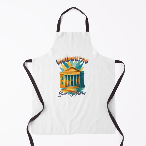 Item preview, Greetings from MELBOURNE - STATE LIBRARY of Victoria - Retro Vintage Design designed and sold by Earth Celebration Designs.