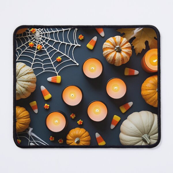 Item preview, Halloween Themed candle, christmas, flame, light, decoration, candles, fire, flower, holiday, spa, orange, burning, aromatherapy, illustration, flowers, romance, bath, romantic, beauty, dark, wax, yel designed and sold by GoodBestDesigns.