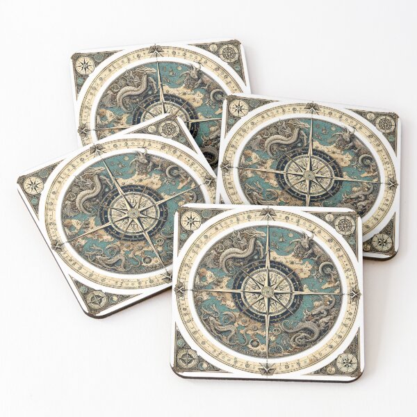 Item preview, Nautical Mythos Compass designed and sold by rendigart.
