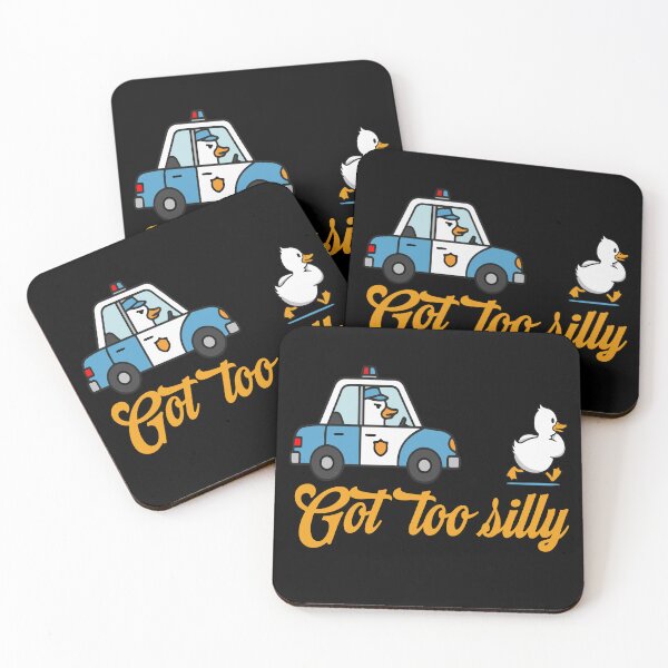 Item preview, Got too silly funny goose pun humor meme designed and sold by treasure-crafts.