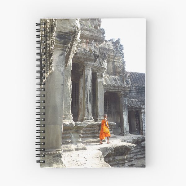 Item preview, Cambodia Monk in Temple - Part 1 designed and sold by sansgone-art.