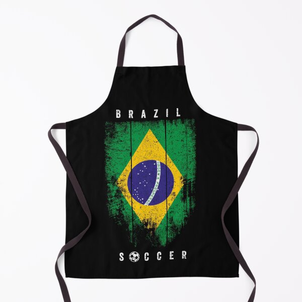 Item preview, SOCCER TEAMS VERTICAL FLAG - BRAZIL - Fans and Teams for Men and Women T-shirt designed and sold by wallsandpatts.