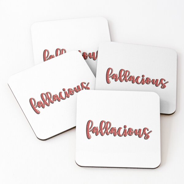 Item preview, A fallacious argument uses faulty reasoning. designed and sold by Daizyner.
