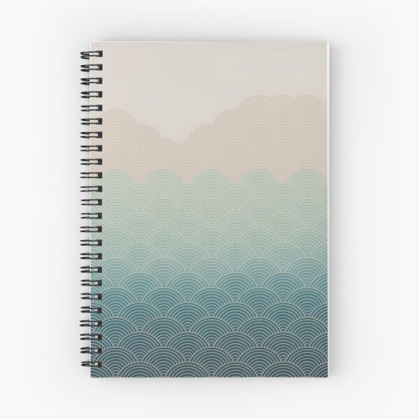 Item preview, Elegant Japanese Seigaiha Wave Pattern with Gradient Colors. designed and sold by RGShirtWorks.